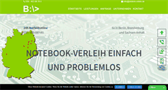 Desktop Screenshot of notebook-verleih.com